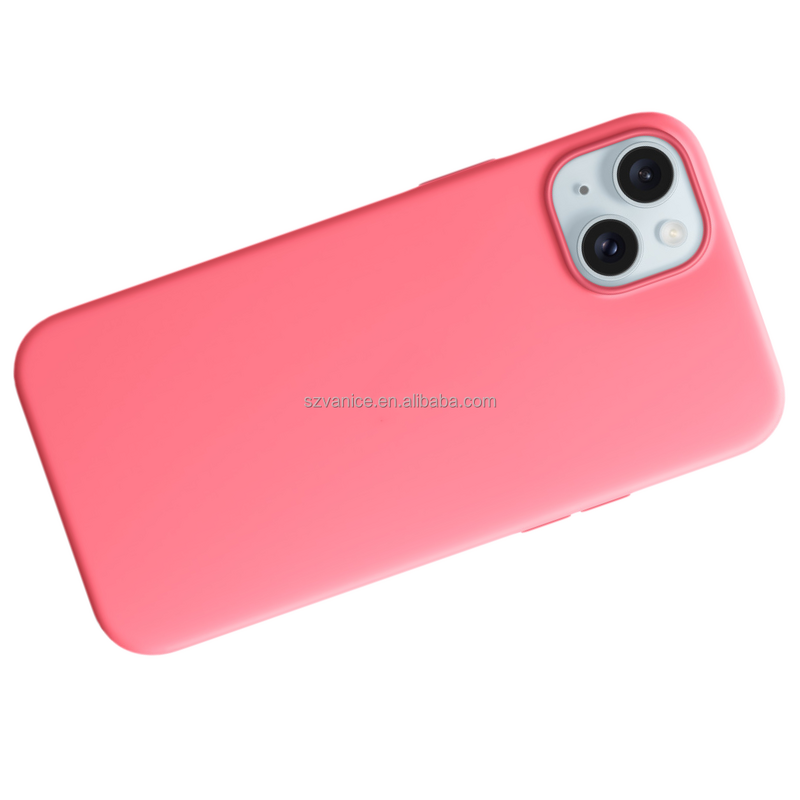 iPhone Case Manufacturer - Liquid Silicone Cover with Animation for iPhone 15 Pro Max 14