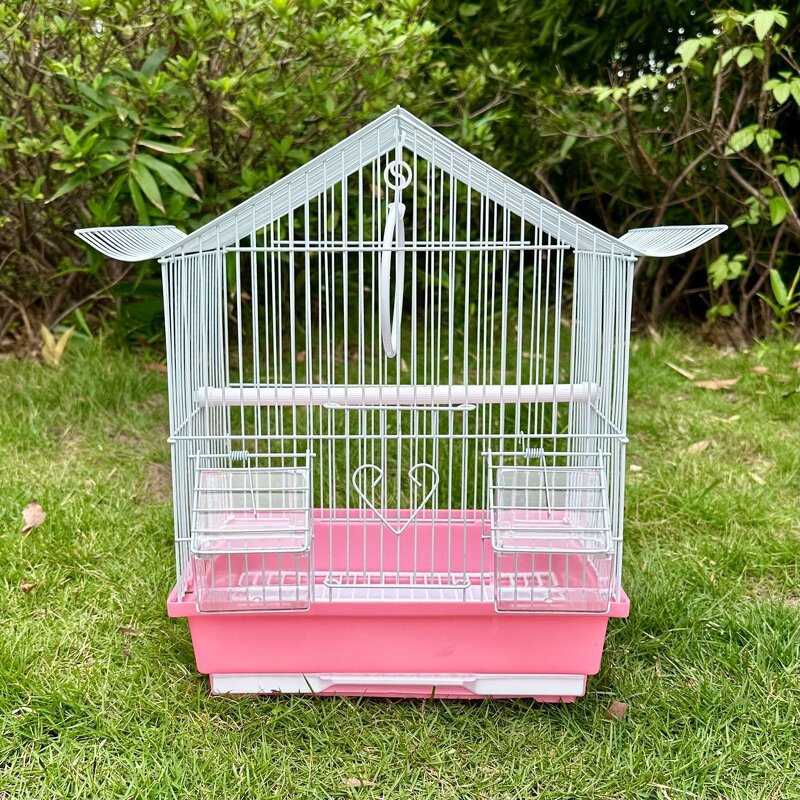 Bird Cage Manufacturer - Metal Iron Wire Small Medium Breeding Cage for Parrot