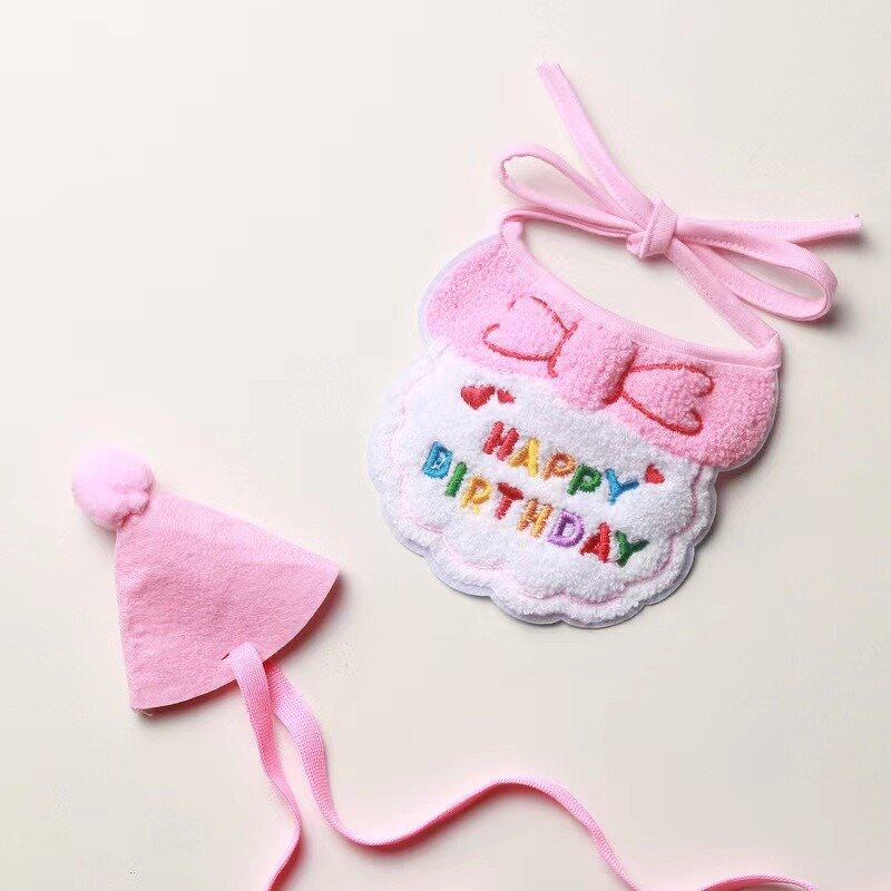 Dog Bandana Manufacturer - Sublimation Scotticize Neckwear High Quality Party Birthday Hat Bib Pet Scarf