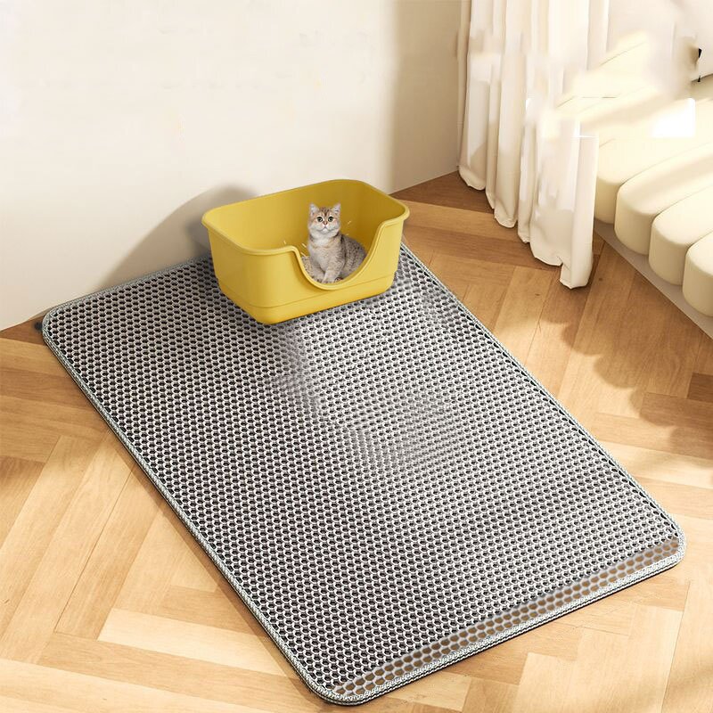 Cat Litter Mat Manufacturer - Easy Clean Eva Resistant Grip Wear Washable with Litter Box Filter Sand Toilet Pad