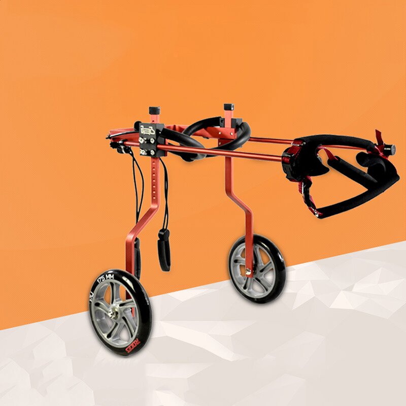 Dog Wheelchair Manufacturer - Two-Wheeled Pet Hind Limbs Disability Aids for Paralysis Power Assisted Car