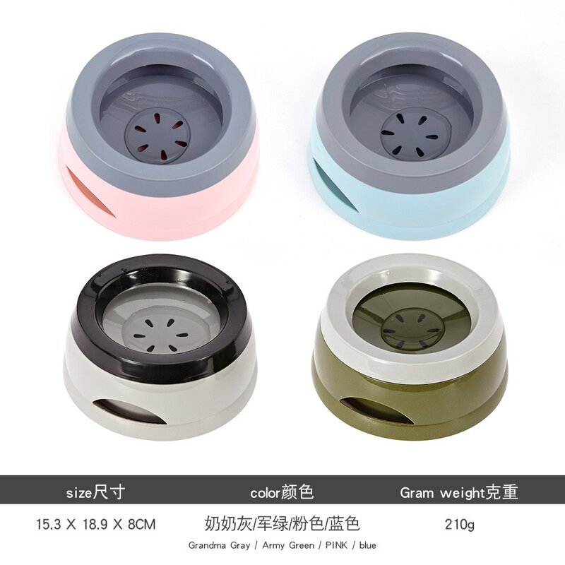 Pet Water Bowl Manufacturer - Custom Logo Portable Travel in Car No Spill Dog Water Bowls