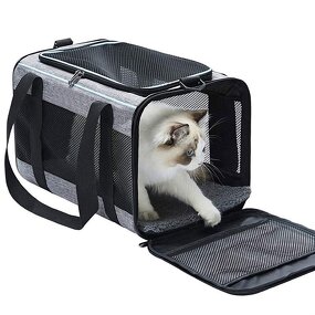 Pet Carrier Bag Manufacturer - Durable Foldable Cat Bag Travel Cage for Travel