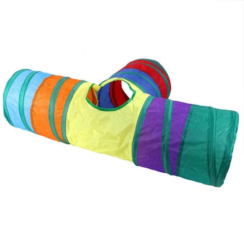 Drill Barrel Cat Toys Manufacturer - Suede Fleece Interactive Educational Collapsible Cat Tunnels
