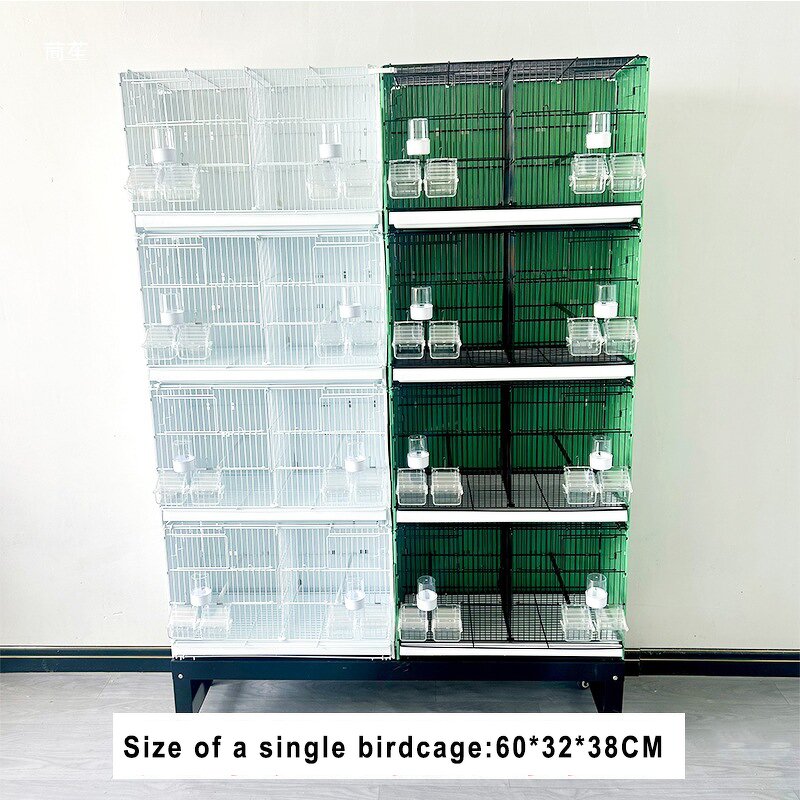 Parrot Cage Manufacturer - Heavy Duty Large Stackable Metal for Breeding with Removable Trays