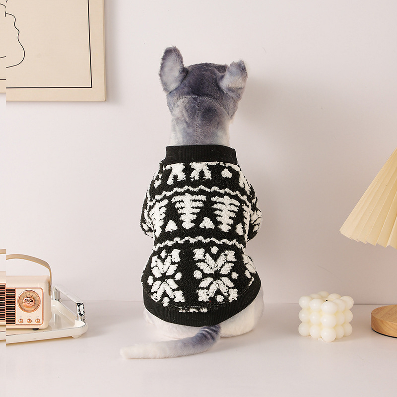 Dog Christmas Sweater Manufacturer - Red Green Pet Clothes