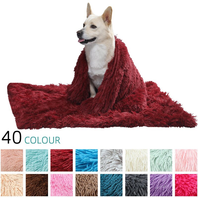 Pet Blanket Manufacturer - All Seasons Long Plush Warm Super Soft Extra Warm Cat Dog Sleep Mat