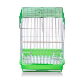 Bird Cage Manufacturer - Foldable Square Ornamental Large Metal Iron Wire for Canary Parrot Breeding