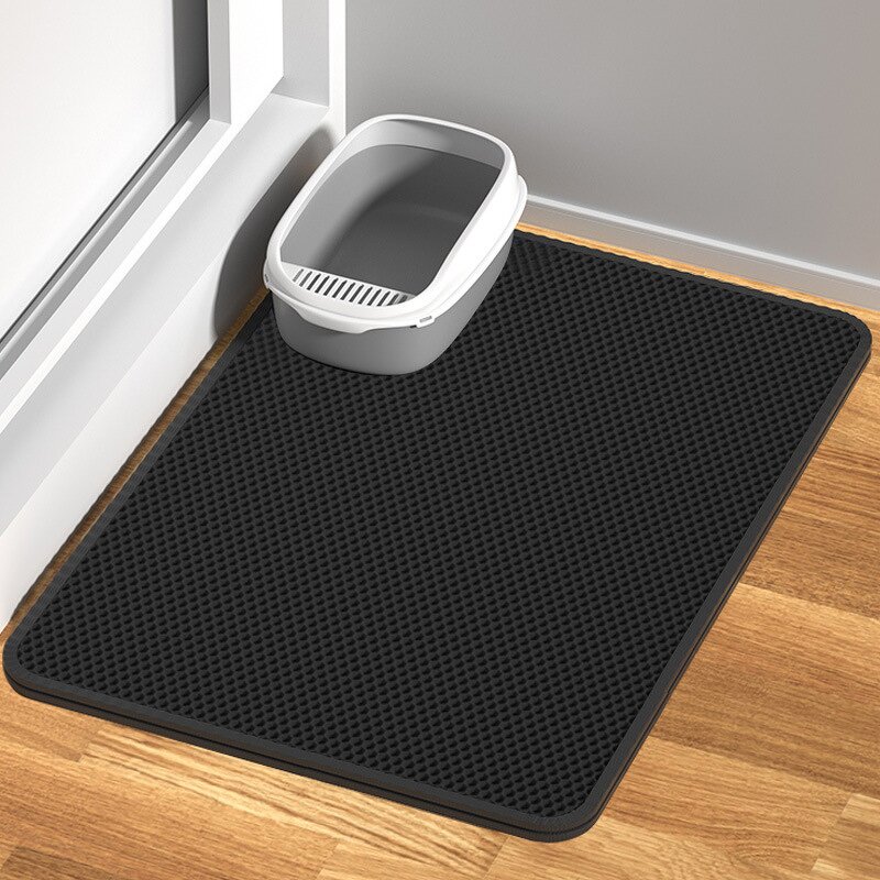 Cat Litter Mat Manufacturer - Easy Clean Eva Resistant Grip Wear Washable with Litter Box Filter Sand Toilet Pad
