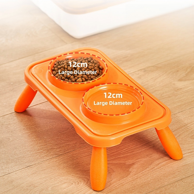 Pet Feeder Bowl Manufacturer - Customizes Logo Integrated Dog Double Bowls Cat Bowls