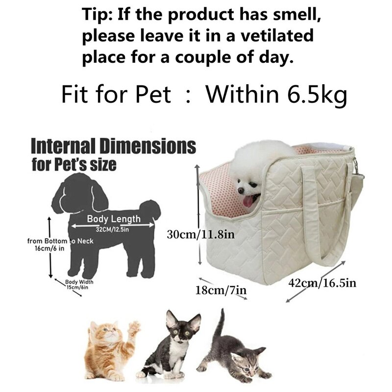 Pet Carrier Bag Manufacturer - Fashion Shoulder Bag Travel Handbag for Dog Cat