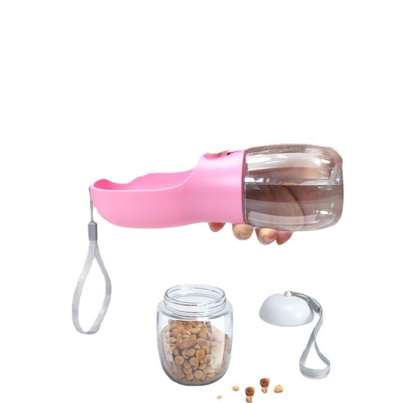 Pet Food Feeder Manufacturer - Multi Functional Portable Dog Drinking Water Bottle Food Container