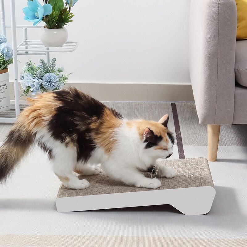 Cat Scratch Board Manufacturer - Customization Interactive Corrugated Cardboard Pad Scratcher for Kitten