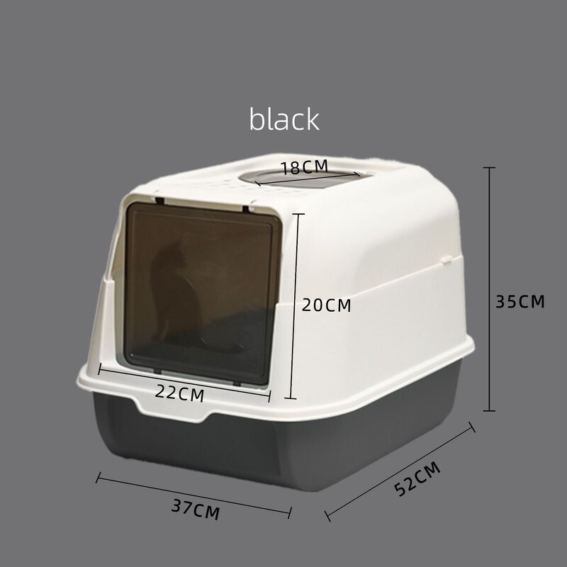Cat Litter Box Manufacturer - New Large Fully Enclosed Deodorizing Detachable Top-out Cat Toilet
