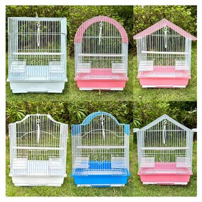 Bird Cage Manufacturer - Metal Iron Wire Small Medium Breeding Cage for Parrot
