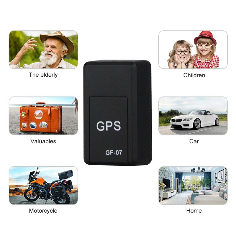 GPS Tracker Manufacturer - GF07 GSM/GPRS/GPS Real Time Mini Tracker for Children Pet Car