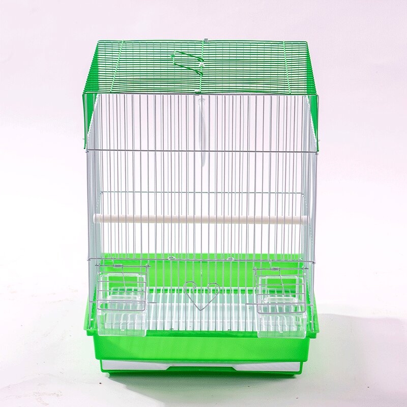 Bird Cage Manufacturer - Foldable Square Ornamental Large Metal Iron Wire for Canary Parrot Breeding