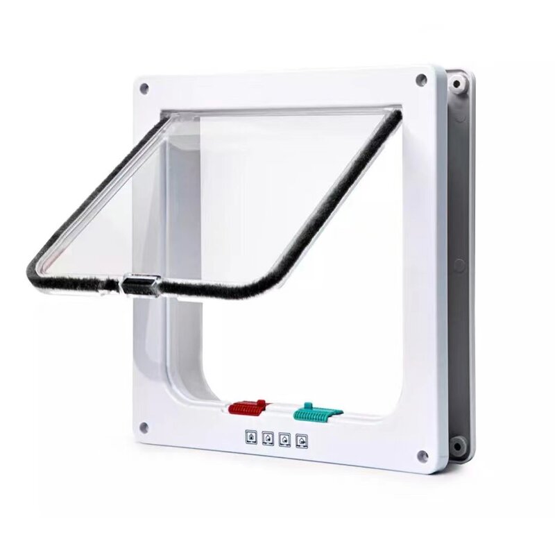 Pet Gate Door Manufacturer - PVC Plastic Cat Flap Door for Small Kitten Dog Puppy Supplies