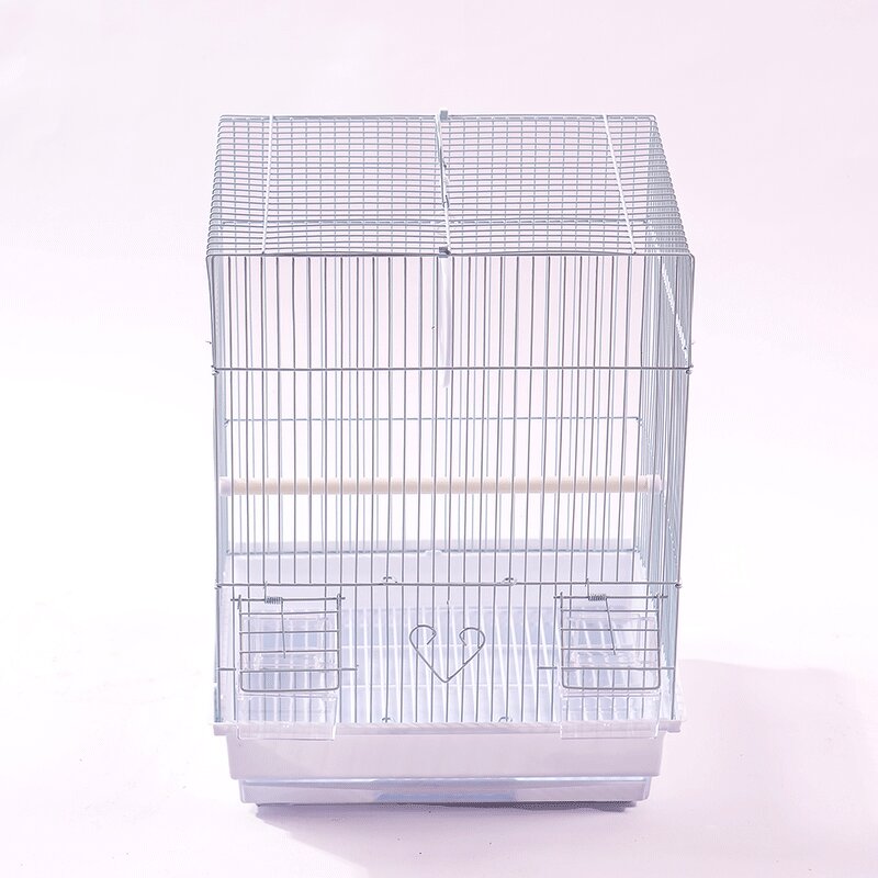 Bird Cage Manufacturer - Foldable Square Ornamental Large Metal Iron Wire for Canary Parrot Breeding