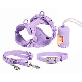 Pet Collars Set Manufacturer - Waterproof Adjustable Dog Harness with Custom Dog Leash