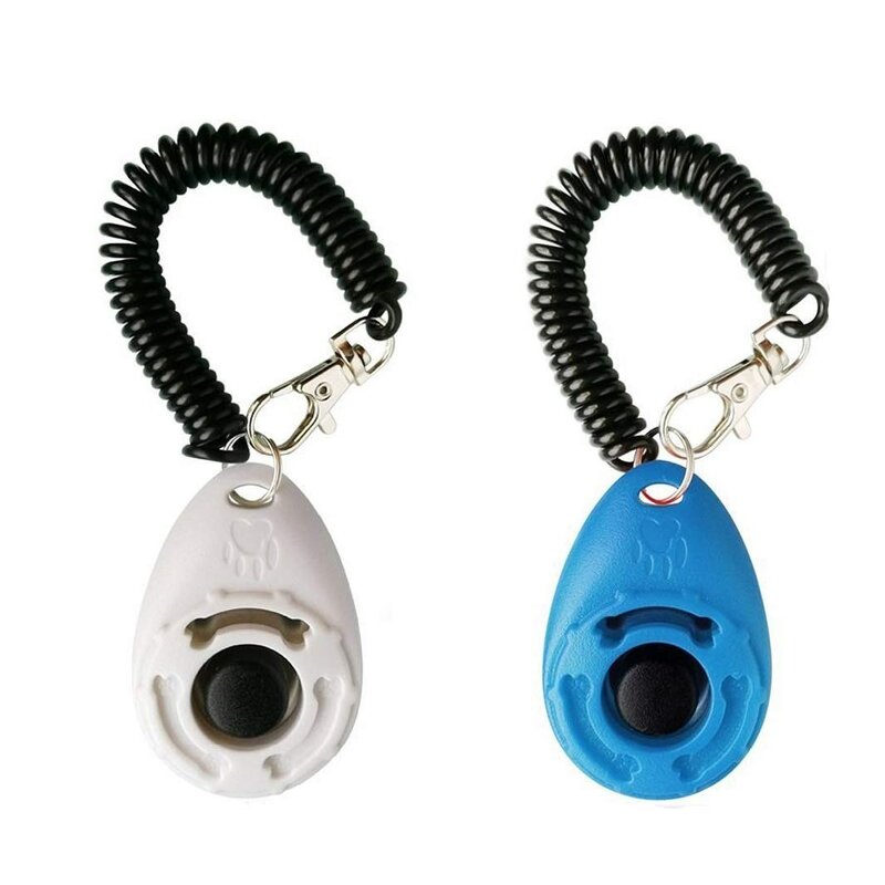 Dog Training Clicker Manufacturer - Round Multi-Colors Sound Stop Barking Training Whistle Durable Plastic