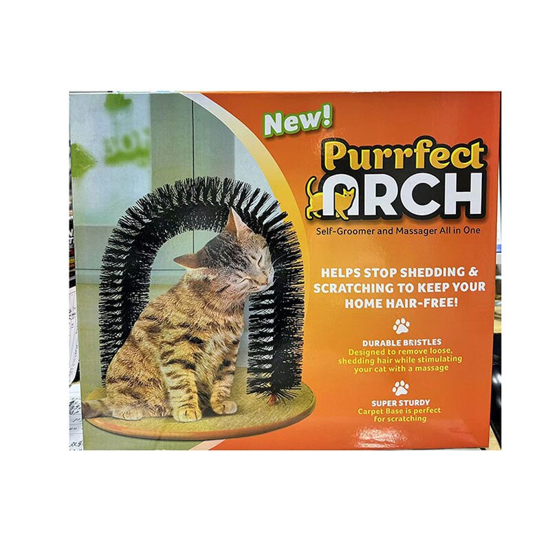 Cat Tunnel Toy Manufacturer - Eco-friendly Arch Self Shedding Scratching Cleaning Toys