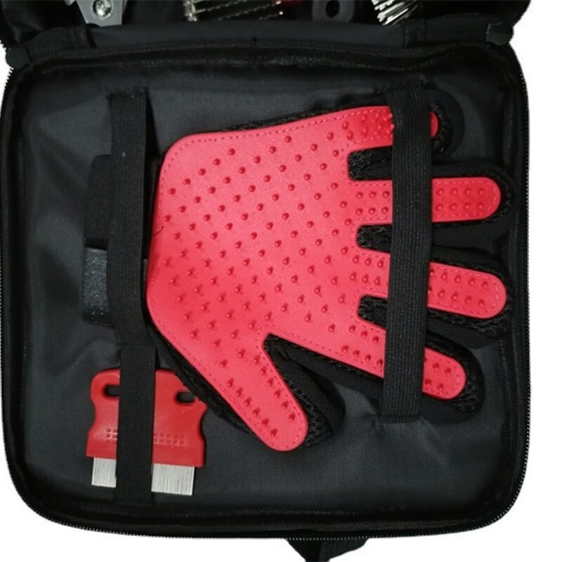 Pet Grooming Tools Set Manufacturer - Combs and Nail Scissors Brush Cleaning Products Manicure Set
