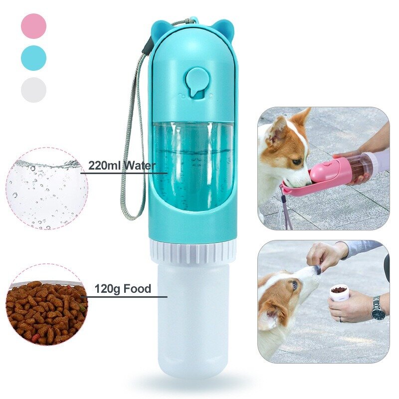 Dog Water Cup Manufacturer - Food Storage Water Bottle Foldable 220ML Portable Outdoor Travel