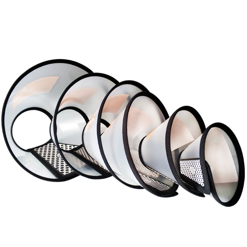 Elizabeth Collar Manufacturer - Adjustable Plastic Protective Neck Collar for Pet Recovery After Surgery