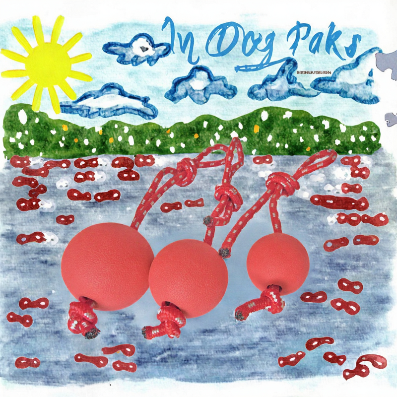 Dog Toy Ball Manufacturer - Rubber with Rope for Training Playing Chewing Solid Tooth Cleaning