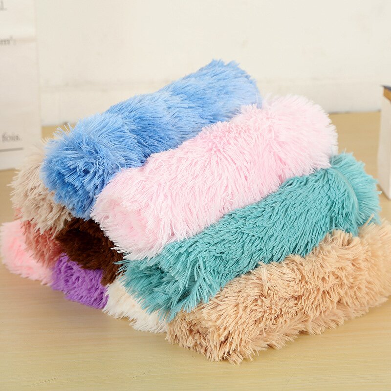 Pet Blanket Manufacturer - All Seasons Long Plush Warm Super Soft Extra Warm Cat Dog Sleep Mat