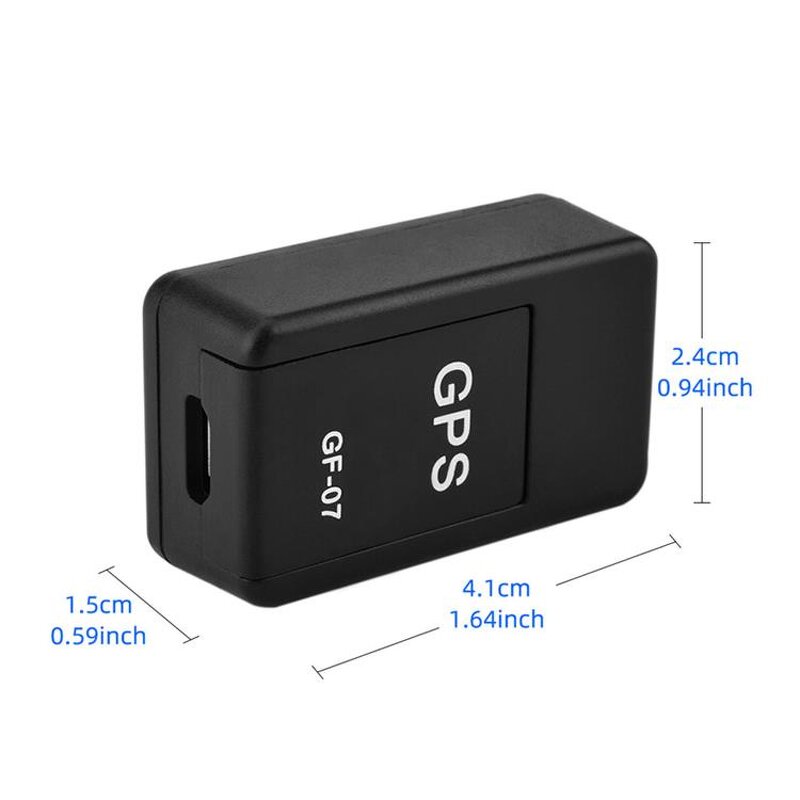 GPS Tracker Manufacturer - GF07 GSM/GPRS/GPS Real Time Mini Tracker for Children Pet Car