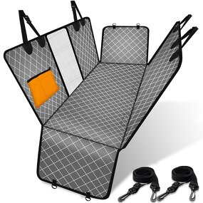 Dog Car Seat Cover Manufacturer - Custom Travel View Mesh Carrier Hammock Safety Protector with Zipper