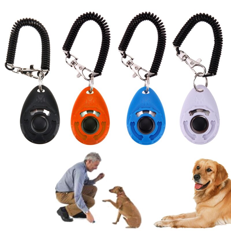 Dog Training Clicker Manufacturer - Colorful Portable with Wrist Strap Pet Sound Trainer