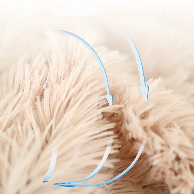 Pet Blanket Manufacturer - All Seasons Long Plush Warm Super Soft Extra Warm Cat Dog Sleep Mat