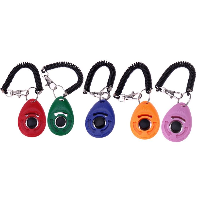 Dog Training Clicker Manufacturer - Colorful Portable with Wrist Strap Pet Sound Trainer