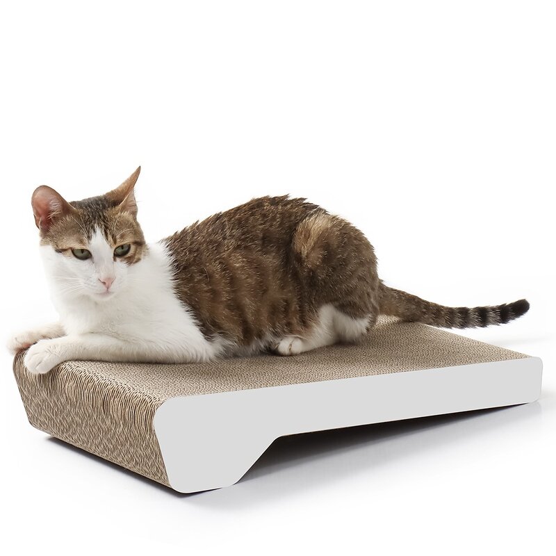 Cat Scratch Board Manufacturer - Customization Interactive Corrugated Cardboard Pad Scratcher for Kitten