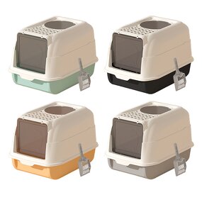 Cat Litter Box Manufacturer - New Large Fully Enclosed Deodorizing Detachable Top-out Cat Toilet