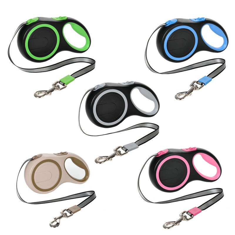 Retractable Dog Leash Manufacturer - 5m 8m 16ft 26ft Nylon Heavy Duty Long