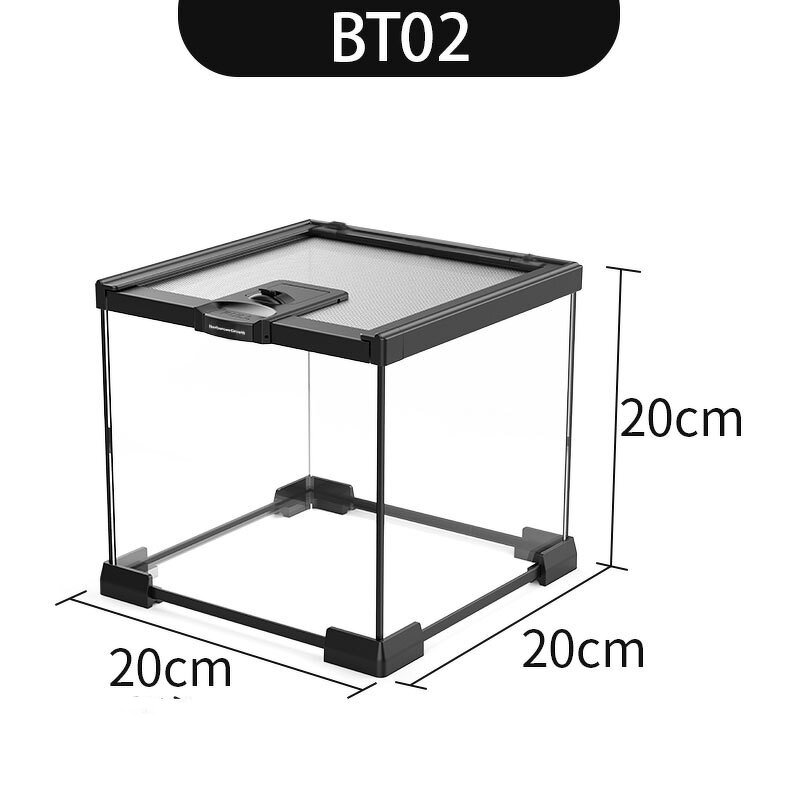 Reptile Terrarium Manufacturer - Hot Sale Luxury Top Screen Ventilation Glass Habitat Vivarium