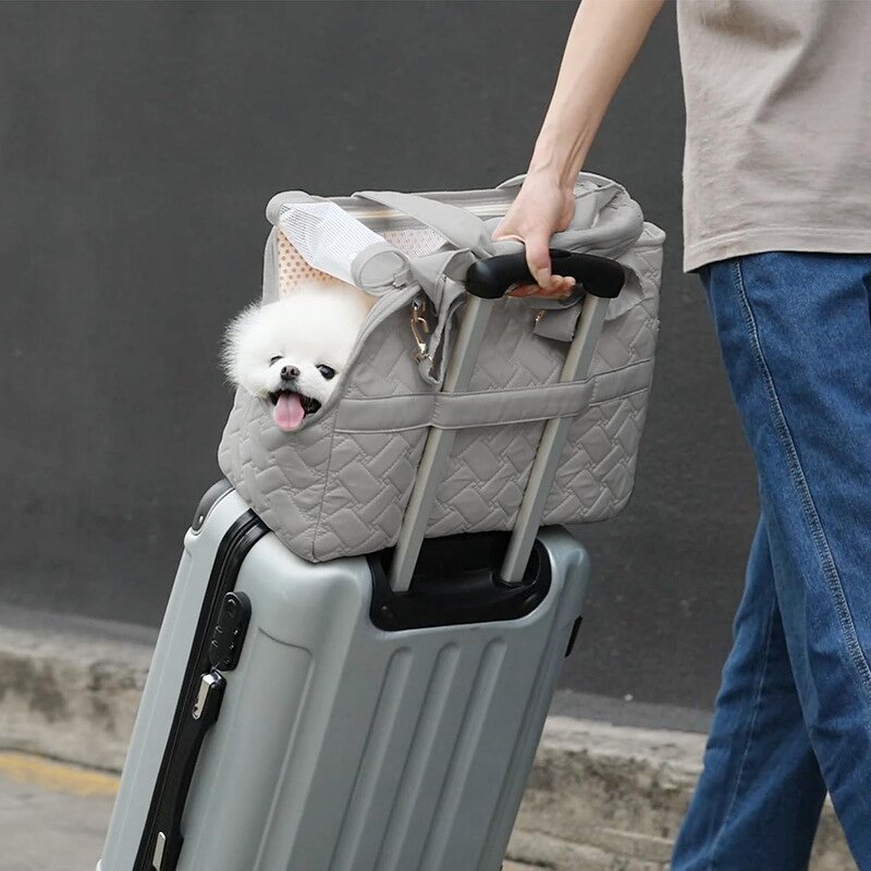Pet Carrier Bag Manufacturer - Fashion Shoulder Bag Travel Handbag for Dog Cat