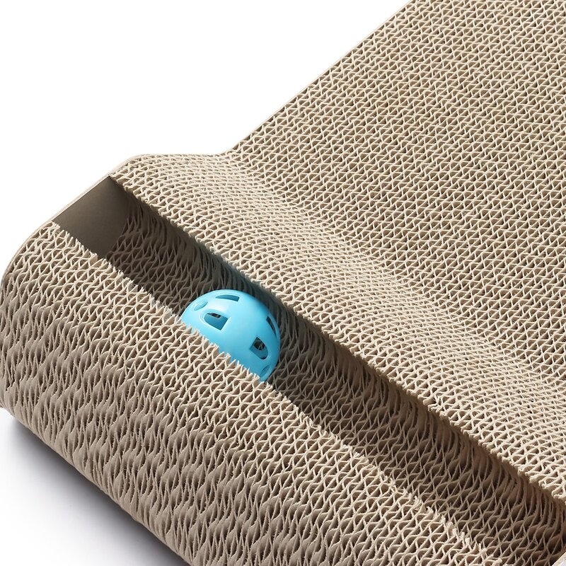 Cat Scratch Board Manufacturer - Customization Interactive Corrugated Cardboard Pad Scratcher for Kitten