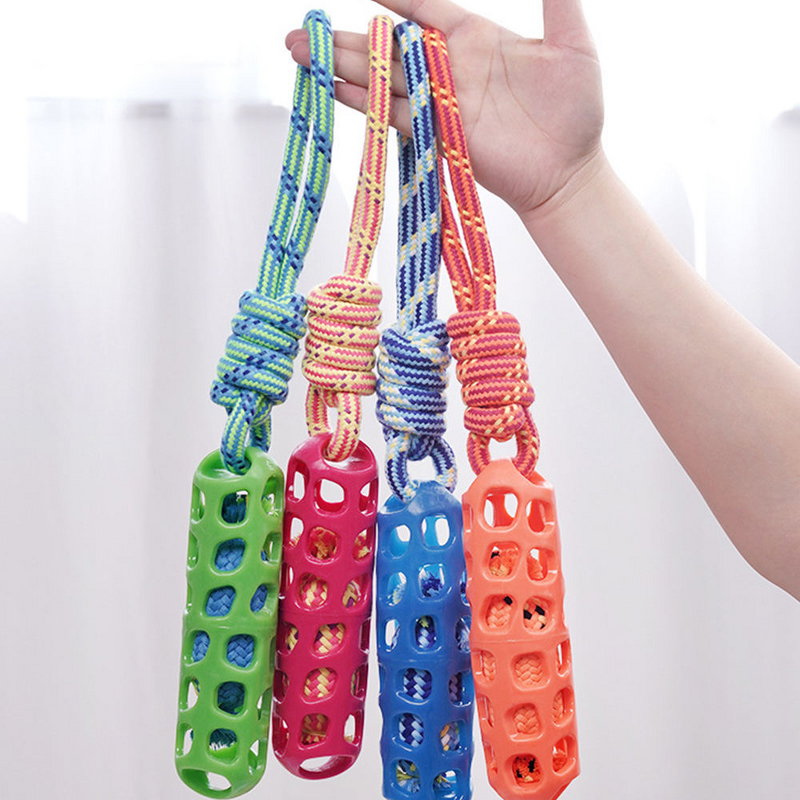 Dog Rope Toy Manufacturer - TPR Teething Tug-of-war Interactive Squeak Chew Toy