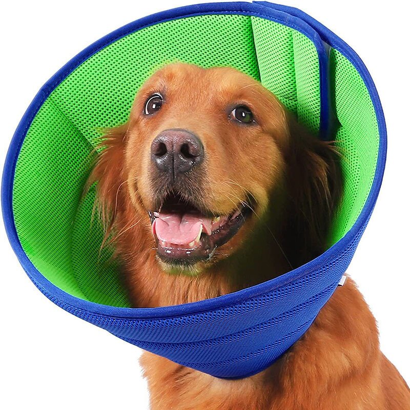 Elizabethan Collar Manufacturer - Soft Mesh Fabric Adjustable Lightweight Foldable for Cat Dog Recovery