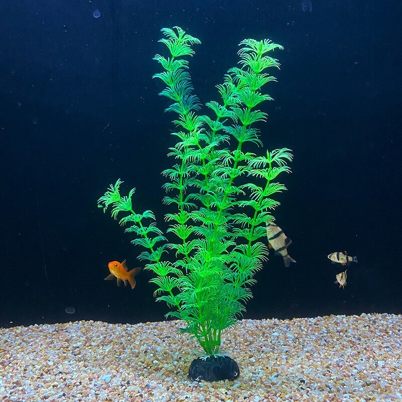 Aquarium Decoration Manufacturer - Hot Selling Plastic Simulation Grass Fish Tank with Seaweed Decoration