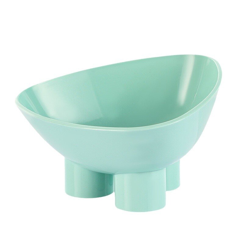 Pet Bowl Manufacturer - New Macaron Color Elevated Anti-knock Over Dog Cat Food Water Bowl