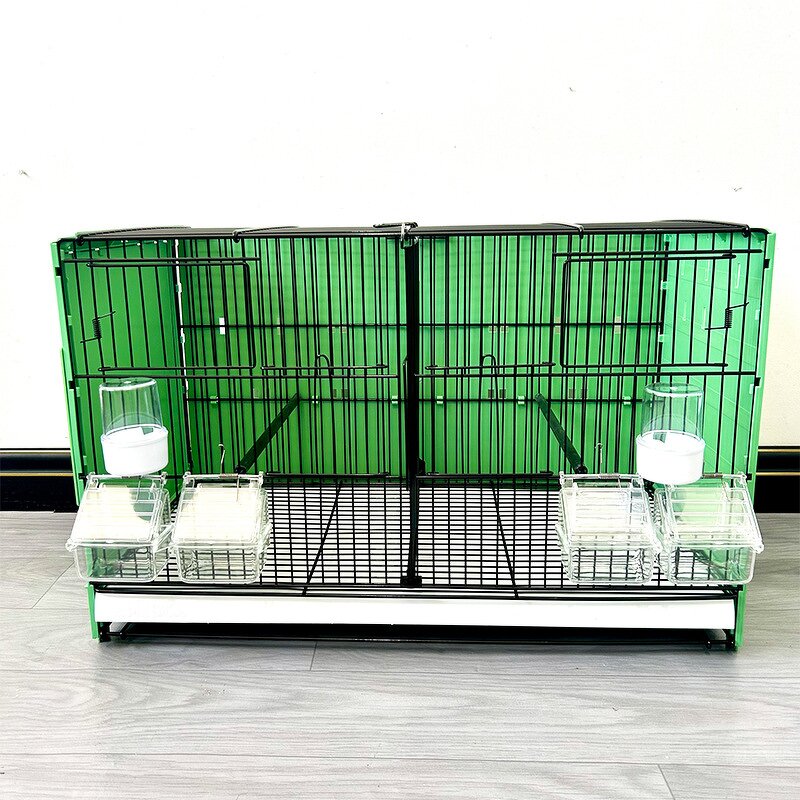Parrot Cage Manufacturer - Heavy Duty Large Stackable Metal for Breeding with Removable Trays