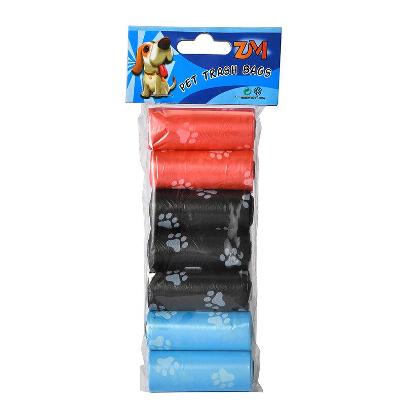Dog Waste Bags Manufacturer - Hot Selling Custom Logo Printed Biodegradable Eco-Friendly Poop Bags