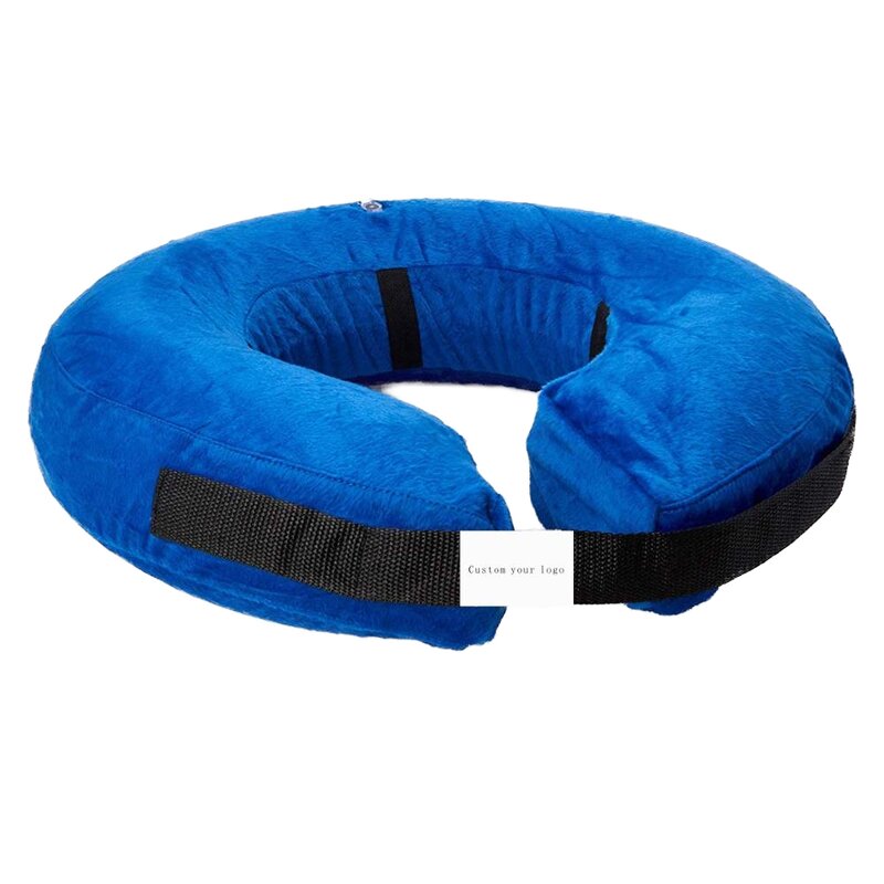 Inflatable Dog Collar Manufacturer - Hot Selling Elizabeth Recovery Collar with Solid Pattern