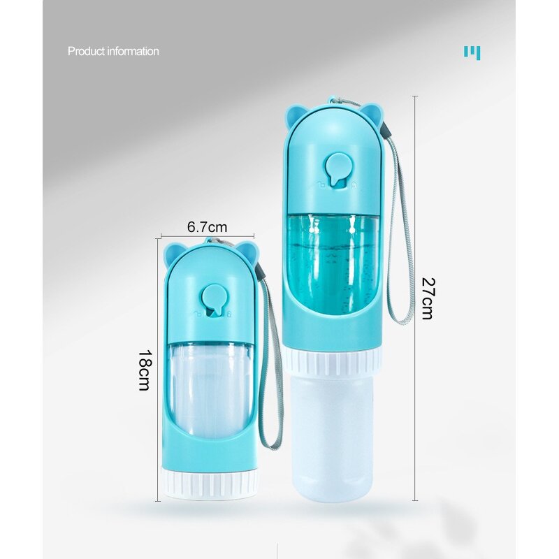 Dog Water Cup Manufacturer - Food Storage Water Bottle Foldable 220ML Portable Outdoor Travel